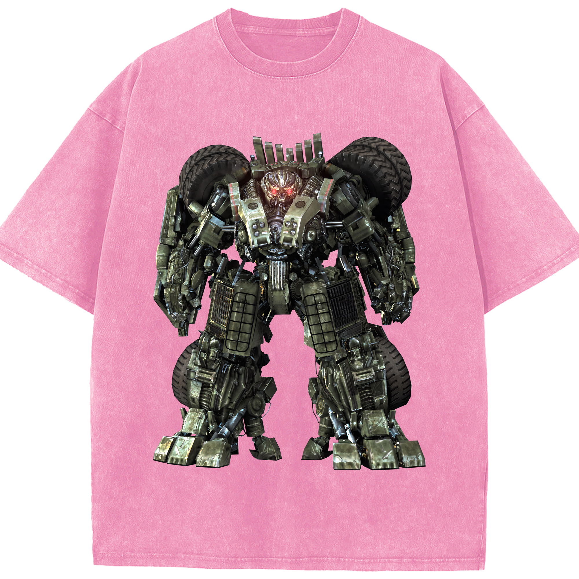 （画像用） Transformers トランスフォーマー 綿100% ヴィンテージ風 半袖Tシャツ（フロントプリント）